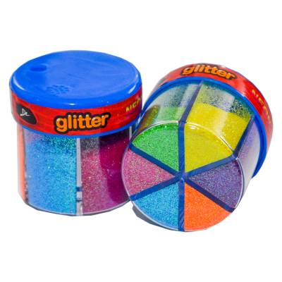 BRILLANTINA POTE X 6 COLORES NEON 