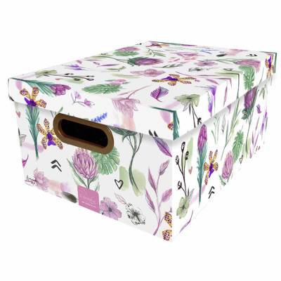 CAJA ORGANIZADORA DELLO 38 X 29 X 18.5 CM BOTANICA 