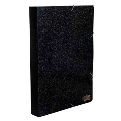 CARPETA PERFUMADA DELLO LOMO 4CM OFICIO SECRETS NEGRA 