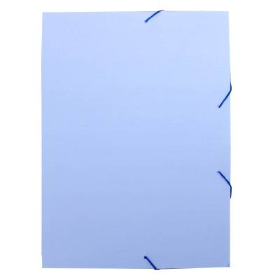 CARPETA CON ELASTICO DELLO A5 CELESTE PASTEL 