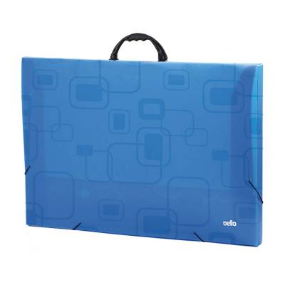 CARPETA C/ELASTICO A3 DELLO MALETIN AZUL 