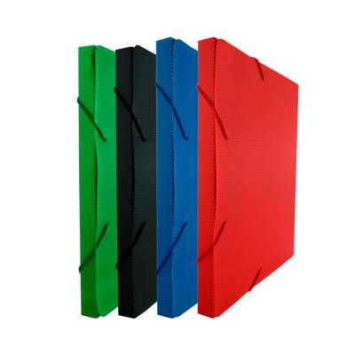 CARPETA ESCOLAR MINI 20 MM PLASTICA COARRUGADA 