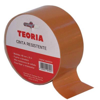 CINTA RESISTENTE TEORIA  48mm x 9m  MARRON