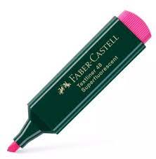 DESTACADOR FABER CASTELLS ROSADO 