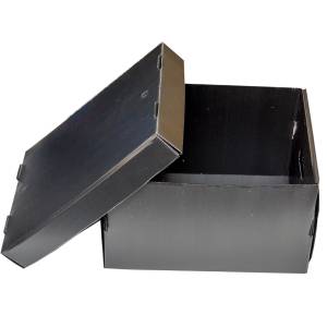 CAJA BIG BOX PL�STICA CORRUGADA DE 43 CM NEGRA 