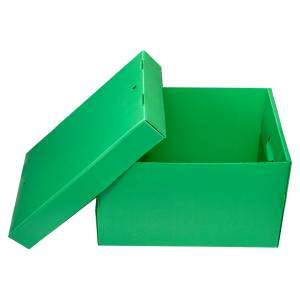CAJA BIG BOX PLASTICO COARRUGADO DE 43 VERDE      