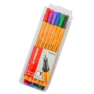 MARCADOR. STABILO POINT 88 ESTUCHE X 6         