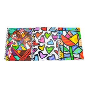 LIBRETA TILIBRA ROMERO BRITTO RAYADA TAPA DURA   
