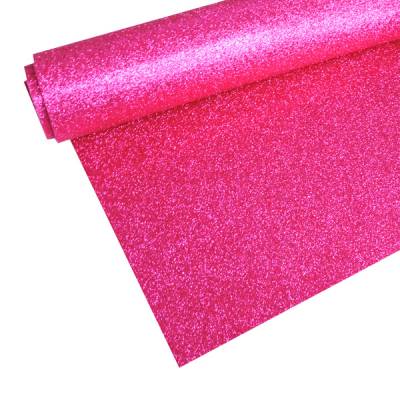 GOMA EVA CON BRILLANTINA FUCSIA CLARO 