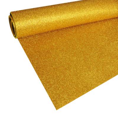 GOMA EVA CON BRILLANTIN DORADO 