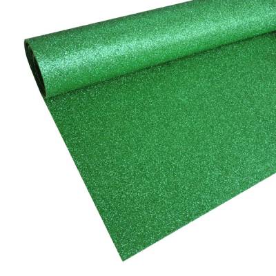 GOMA EVA CON BRILLANTINA VERDE 