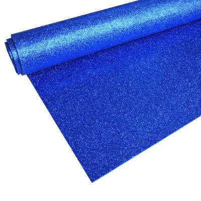 GOMA EVA CON BRILLANTINA AZUL 