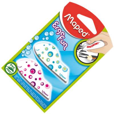 GOMA MAPED FANCY ERGO FUN BLISTER X 2