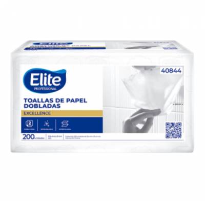 TOALLA DE PAPEL INTERCALADA ELITE PROFESSIONAL HOJA SIMPLE 