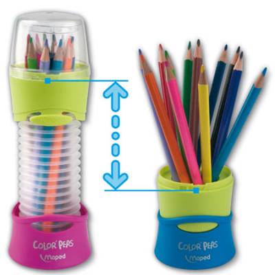 L�PICES MAPED COLOR' PEPS X 12 FLEX BOX