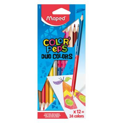 L�PICES MAPED COLOR�PEPS DUO X12