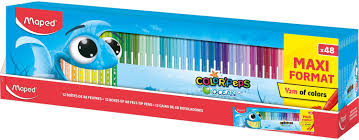 MARCADORES OCEAN X 48 U MAPED 