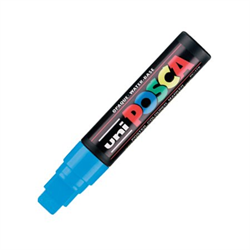 MARCADOR UNI POSCA CELESTE 15MM