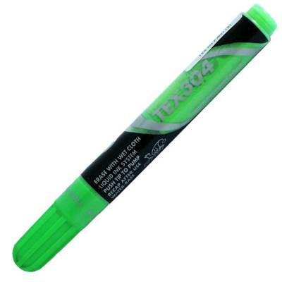 MARCADOR DE TIZA LIQUIDA TEX VERDE FLUO 