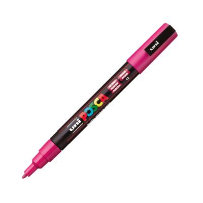 MARCADOR UNI POSCA 1.3 MM FUCSIA 