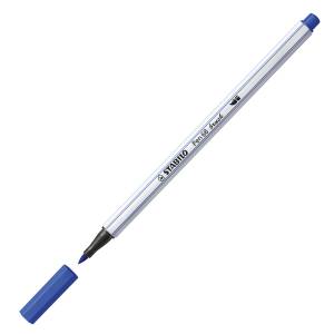 MARCADOR STABILO PEN 68 BRUSH AZUL OSCURO