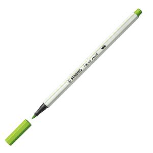 MARCADOR STABILO PEN 68 BRUSH VERDE MANZANA