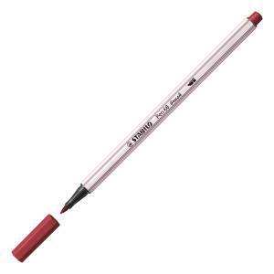 MARCADOR STABILO PEN 68 BRUSH ROJO OSCURO