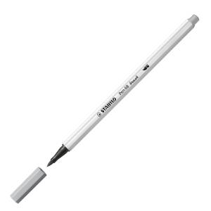 MARCADOR STABILO PEN 68 BRUSH GRIS