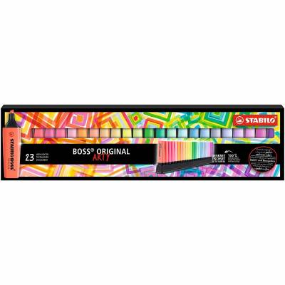 RESALTADOR STABILO BOSS DESK SET X 23