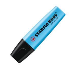 DESTACADOR STABILO BOSS AZUL