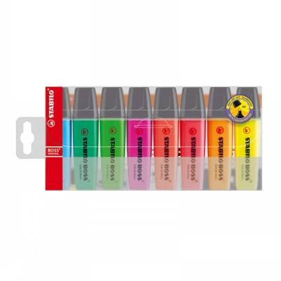 RESALTADOR STABILO BOSS X8