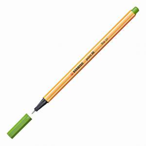 MARCADOR STABILO POINT 88 VERDE FLUO