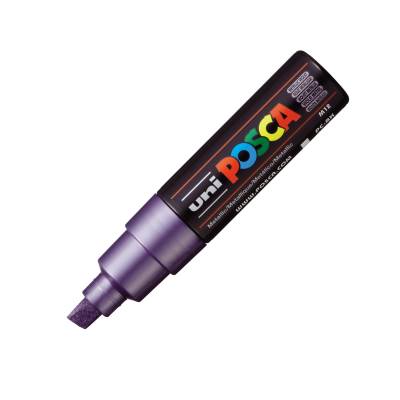 MARCADOR UNI POSCA 8 MM VIOLETA 