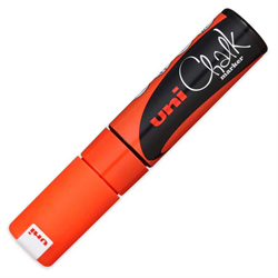 MARCADOR DE TIZA UNI CHALK 8MM NARANJA FL�O