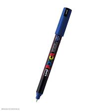 MARCADOR UNI POSCA MR 0.7 MM AZUL