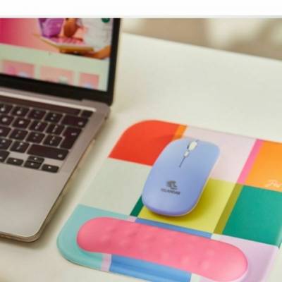 MOUSE PAD CON GEL COLOR BLOCK FW 