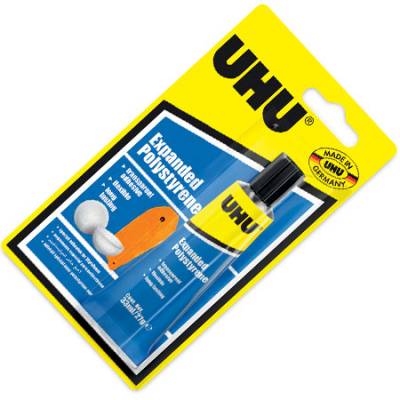 PEGAMENTO UHU PARA POLIESTIRENO EXPANDIDO 33ML
