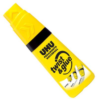 PEGAMENTO UHU UNIVERSAL TWIST & GLUE 35ML