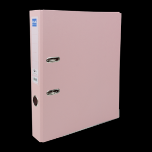  ARCHIVADOR PLUS OFFICE ROSADO PASTEL LOMO 5 CM A4