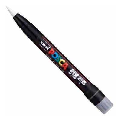 MARCADOR UNI POSCA PINCEL BLANCO