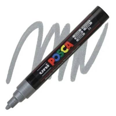 MARCADOR UNI POSCA 2.5 MM  GRIS 