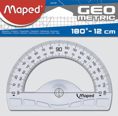 SEMICIRCULO MAPED GEOMETRIC 180� BLISTER