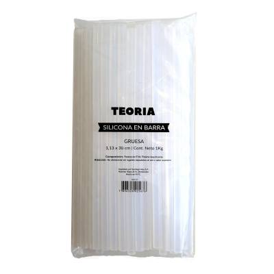 BARRA DE SILICONA GRUESA 1.13 X 30 CM 1KG
