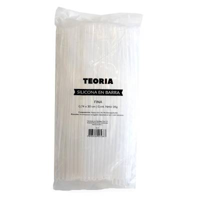 BARRA DE SILICONA FINA 0.74 x 30 CM 1Kg