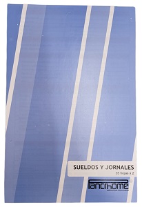 RECIBOS DE SUELDOS Y JORNALES 140 X 220 MM 35 H 