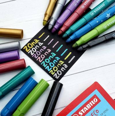 MARCADOR STABILO TRIO DECO X8